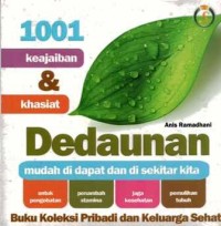 Image of 1001 Keajaiban & Khasiat Dedaunan [ kelas 7-8-9 ]