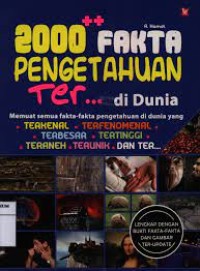 Image of 2000 fakta pengetahuan  ter… di dunia [ kelas 7-8-9 ]