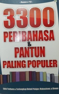 Image of 3300 Peribahasa dan Pantun Paling Populer [ kelas 7-8-9 ]