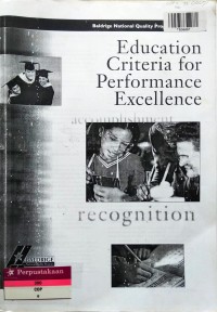 Image of Education Criteria for Performance Excellence