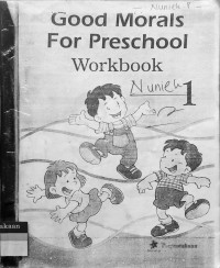 Image of Good Morals For Preschool Workbook 1 ( Copy )