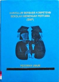 Image of Kurikulum Berbasis Kompetensi Sekolah Menengah Pertama [SMP]