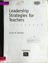 Image of Leadership Strategies for Teachers (Copy)