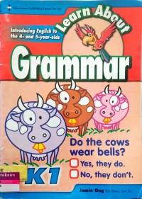 Image of Learn About Grammar Introducing English to the 4- and 5-year-olds