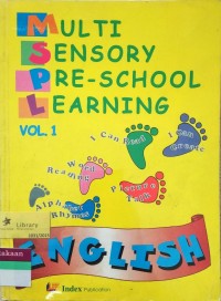 Image of Multi Sensory Pre-School Learning vol. 1 English Buku2