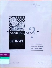 Image of Making Sense Of Rape