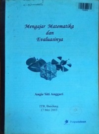 Image of Mengajar Matematika dan Evaluasinya