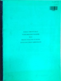 Image of Surat Menyurat Nurcholish Madjid dan Franz Magnis Suseno