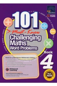 Image of 101 Must Know Challenging Maths Word Problems Book 4