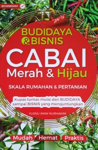 Image of Budidaya Bisnis Cabai Merah dan Hijau [kelas 7-8-9]