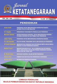 Image of Jurnal Ketatanegaraan Nasionalisme & Kewarganegaraan Buku 1