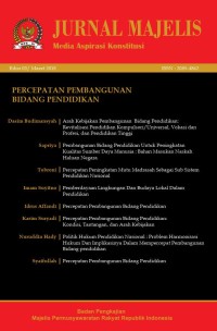 Image of Jurnal Majelis Media Aspirasi Konstitusi