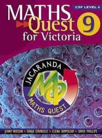 Image of Maths Quest for Victoria 9 Csf Level 6