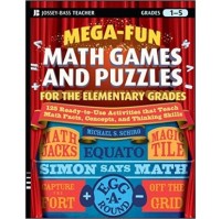 Image of Mega-Fun Math Games and Puzzles For the Elementary Grades 1-5