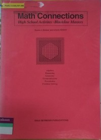 Image of Math Connections High Scool Activites- Blackline Masters