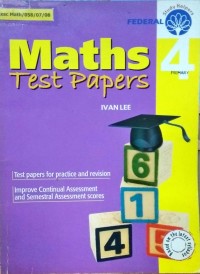 Image of Maths Test Papers Primary 4